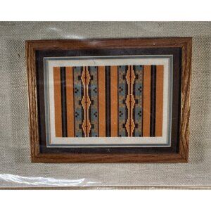 NP Designs 1989  Rugs Of The Southwest Series Wide Ruins CT Cross Stitch Kit